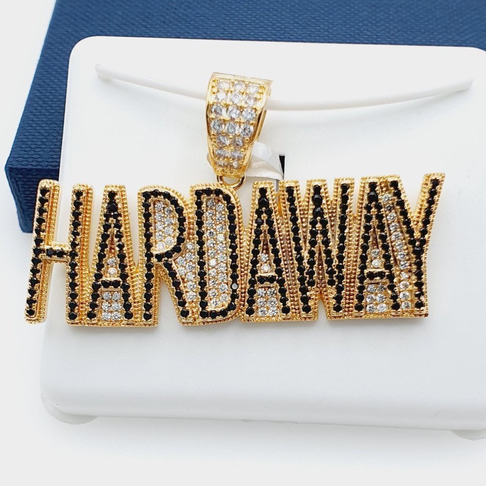 - 14k Gold Plated Cubic Zircon Pendant Evbrs546 50$